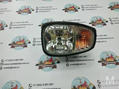 Фара основного освещения UDS-004 (Volvo, JCB, Hidromek, Terex) Заднее крепление