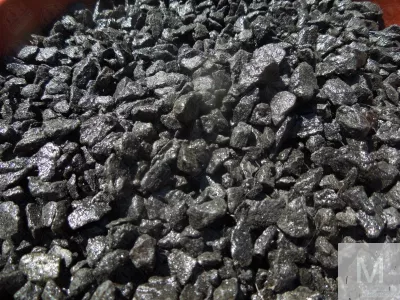 Кокс нефтяной, пековый, сухой.
