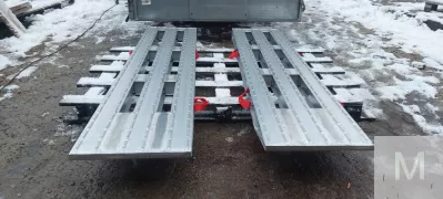 Аппарели алюминиевые для тяжелой техники