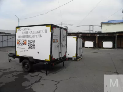 Изотермическая камера на прицепе