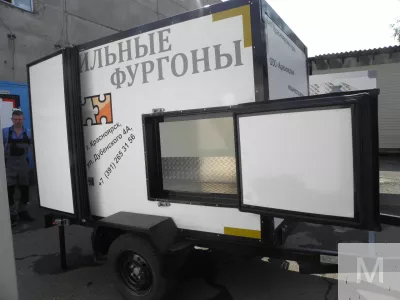 Изотермическая камера на прицепе