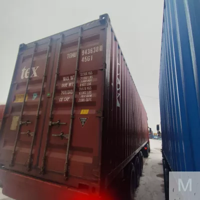 Контейнер 40 футов High Cube — купить контейнер в СПб с доставкой