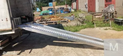 Аппарели/сходни алюминиевые приставные